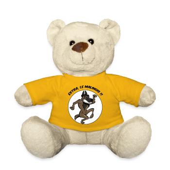 Extra, le malinois ! - Nounours - jaune soleil - Devant