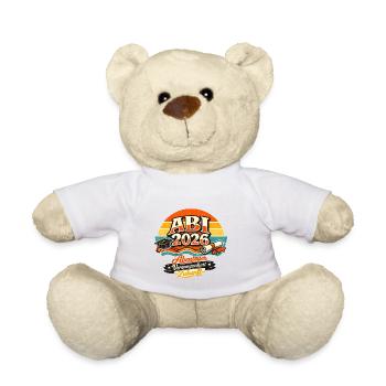 Abitur 2026 Abenteuer Zukunft - Teddy - Sonnengelb - Vorne