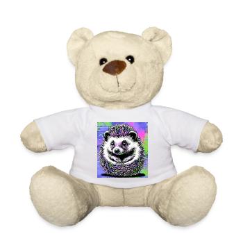 hedgehog - Teddy Bear - sun yellow - Front