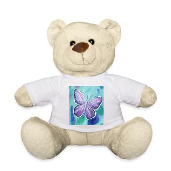 butterfly - Teddy Bear - sun yellow - Front