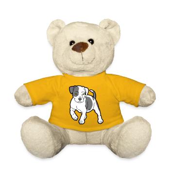 dog - Teddy Bear - sun yellow - Front