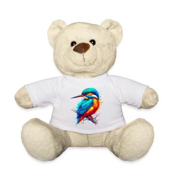 Martin-pêcheur - Nounours - jaune soleil - Devant