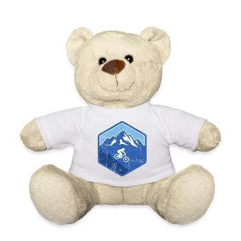 Alpine Mountain Bike Rider - Teddy Bear - sun yellow - Front
