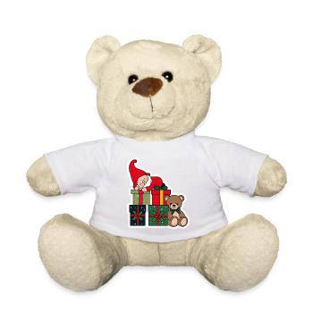 Weihnachts Wichtel - Teddy - Sonnengelb - Vorne