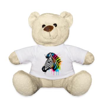 Zebra - Teddy - Sonnengelb - Vorne