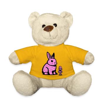 Bunny Princess - Teddy Bear - sun yellow - Front