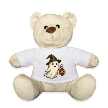 Mignon fantôme d’Halloween pour les enfants - Nounours - jaune soleil - Devant