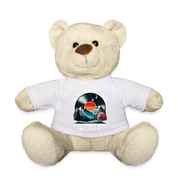 Raised on Country Music - Teddy Bear - sun yellow - Front