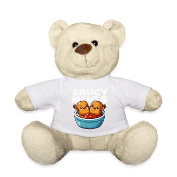 Nuggets Sauce Joy Cartoon - Teddy Bear - sun yellow - Front