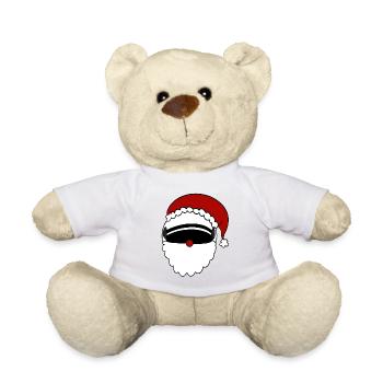 Weihnachtsmann  Helm  - Teddy - Sonnengelb - Vorne