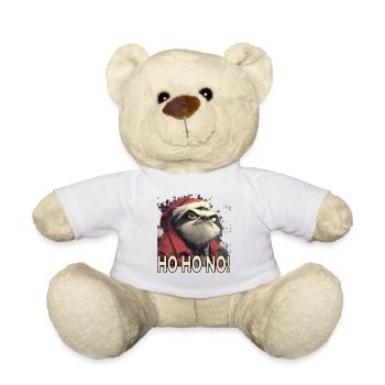 Ho Ho No Weihnachts Faultier - Teddy - Sonnengelb - Vorne