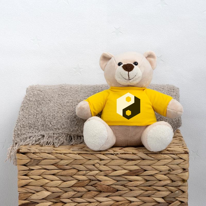 Hex-Ausschnitt Yin Yang Teddy