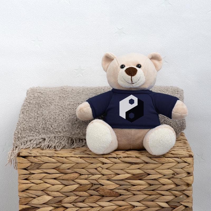 Hex-Ausschnitt Yin Yang Teddy