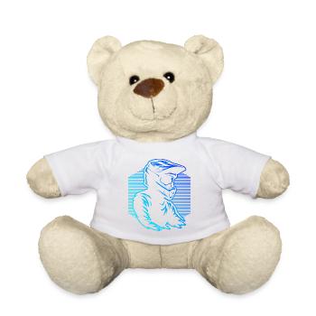 Charakterstarkes Motocross Design - Teddy - Sonnengelb - Vorne