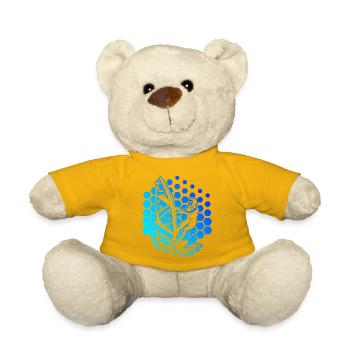 Ein Motiv nur für Windsurf - Teddy - Sonnengelb - Vorne