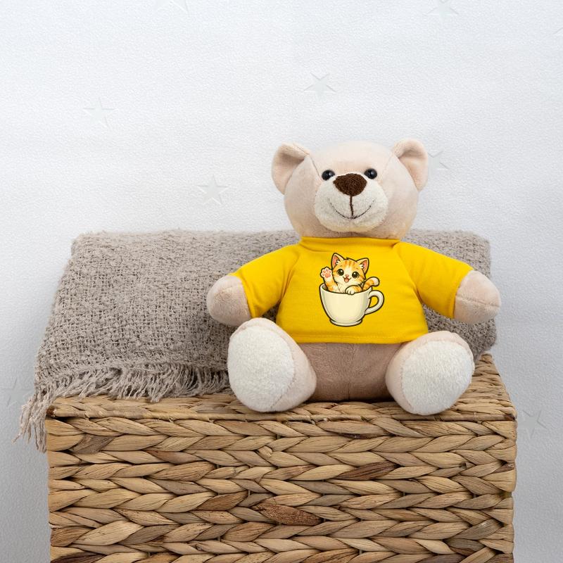 Kätzchen im Becher Teddy