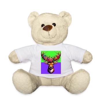 Deer - Teddy Bear - sun yellow - Front