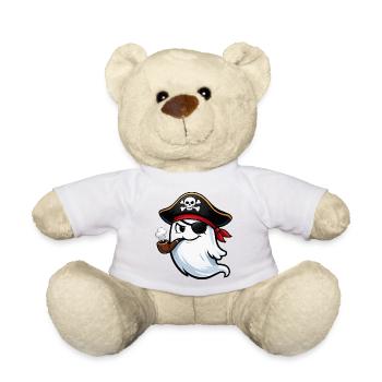 Geistpirat mit Pfeife - Teddy - Sonnengelb - Vorne