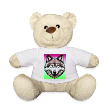 Wolf - Teddy - Sonnengelb - Vorne