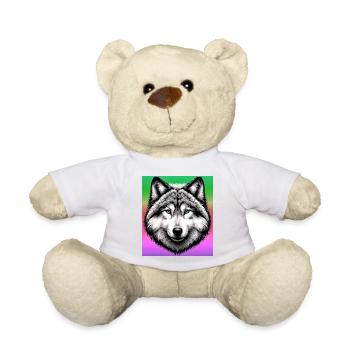 Wolf - Teddy - Sonnengelb - Vorne