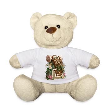 Packed for Peace Hiking Backpack - Teddy Bear - sun yellow - Front