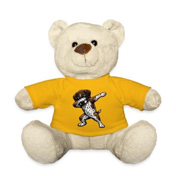Tabbing du Short Hair allemand - Nounours - jaune soleil - Devant