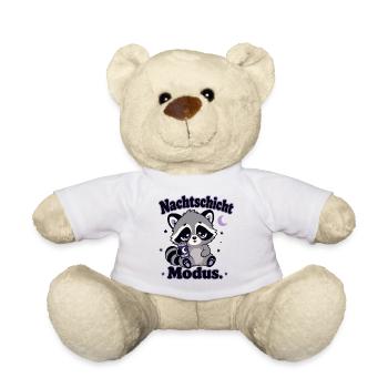 Nachtschicht Waschbär Modus - Teddy - Sonnengelb - Vorne