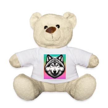 Wolf - Teddy - Sonnengelb - Vorne