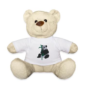 Panda - Teddy Bear - sun yellow - Front