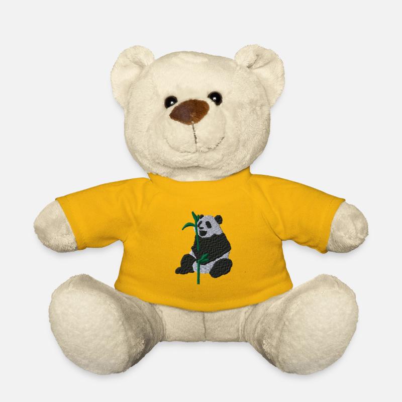 Panda - Nounours - jaune soleil