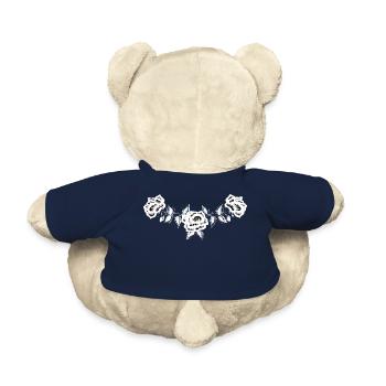 Western Rose - Rückseite vintage retro country sw - Teddy - French Navy - Hinten
