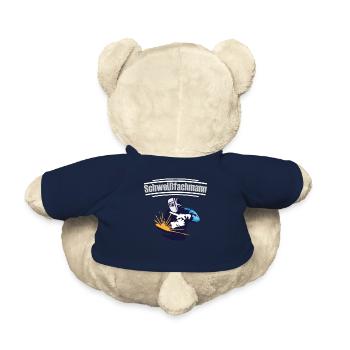 Spécialiste en soudage - maître soudeur - soudeur professionnel - Nounours - bleu marine - Dos