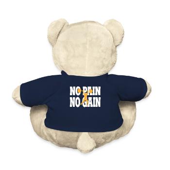 No Pain No Gain - Fitness Gym - Teddy - French Navy - Hinten