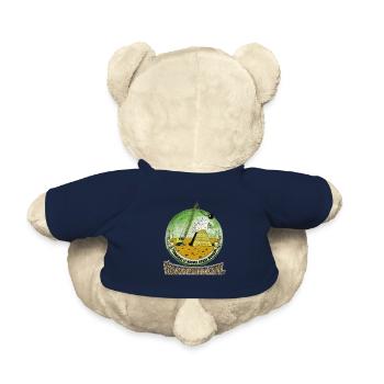 F.N.O.M. (English) Deconstruction in progress... - Teddy Bear - french navy - Back