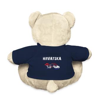 Nation Design Hrvatska Kuna - b9y - Nounours - bleu marine - Dos