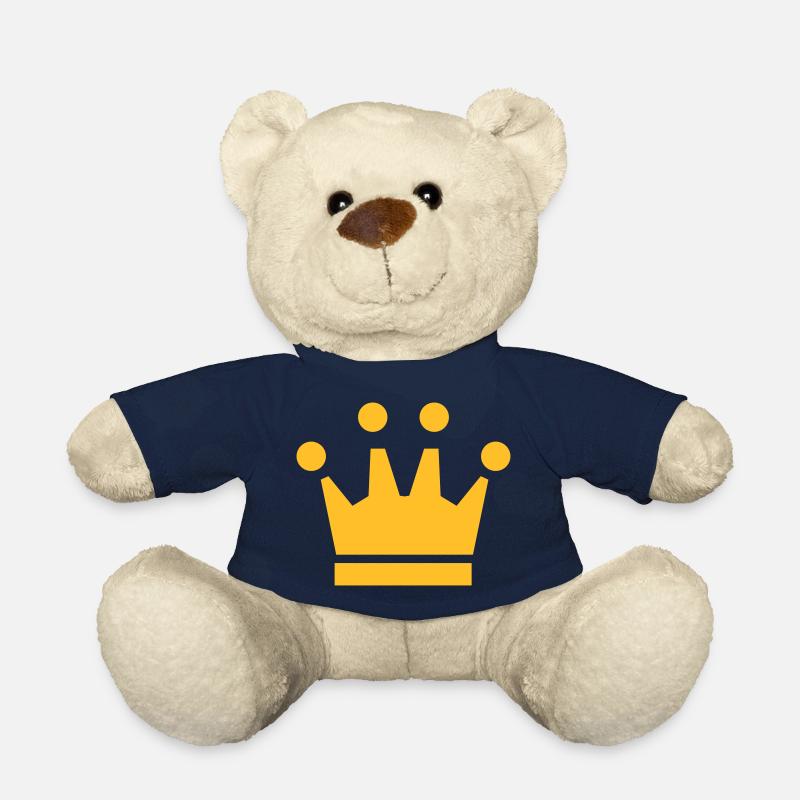 Crown Winner King Queen Princess - Nounours - bleu marine