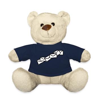 Briefe Nachrichten Sendung message letters - Teddy - French Navy - Vorne