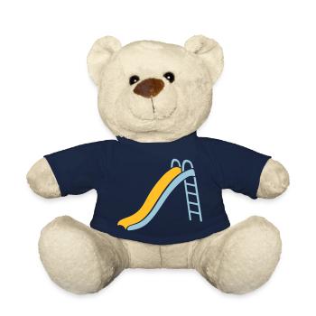 slide - Teddy Bear - french navy - Front