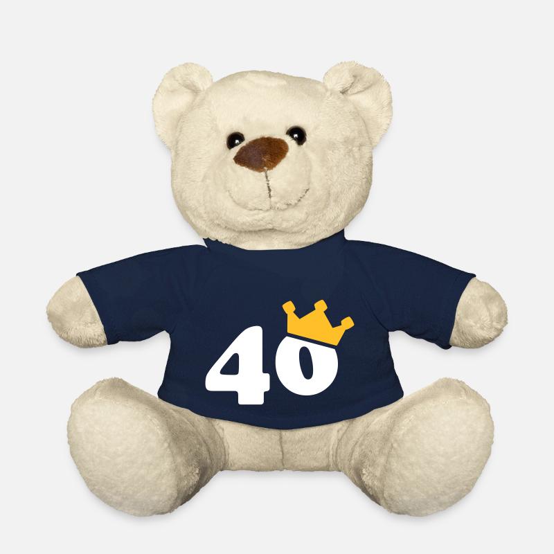 40 Krone 40 Geburtstag 40 Jahre - Teddy - French Navy