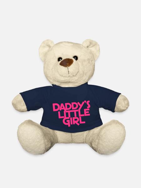 Kleines Mädchen des Vatis - Teddy - French Navy