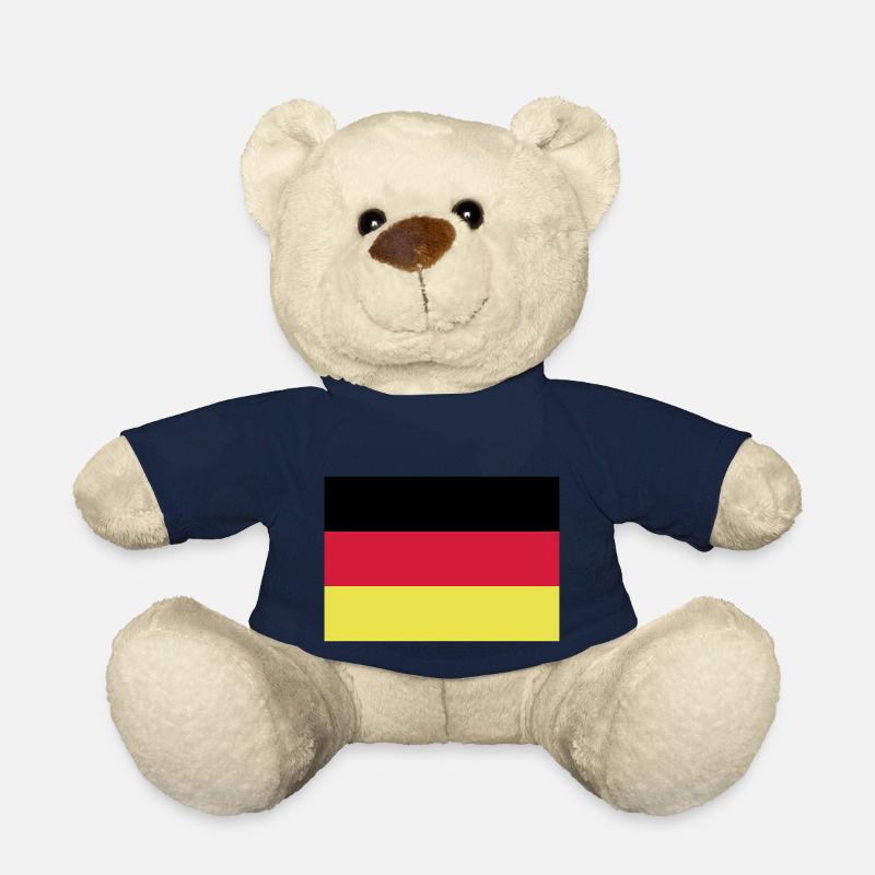Deutschland Flagge 4 - Teddy - French Navy