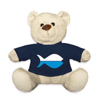 Zwei Fischhälften - Teddy - French Navy - Vorne