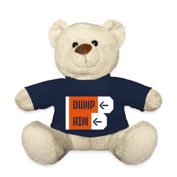 dump him Zitat Logo - Teddy - French Navy - Vorne