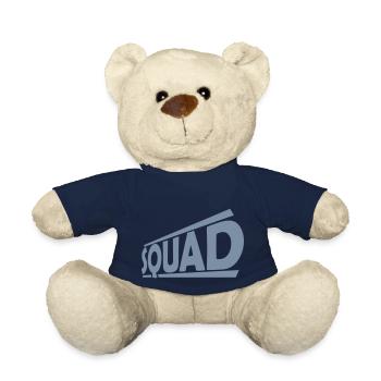 Logo Squad Team Design - Nounours - bleu marine - Devant