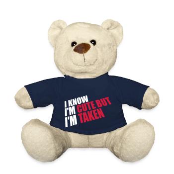 cute but taken Zitat - Teddy - French Navy - Vorne