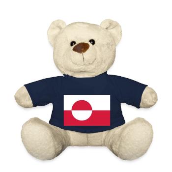 Flagge Grönland; Greenland - Nounours - bleu marine - Devant