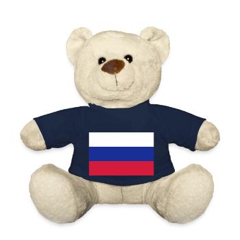 Russische Flagge - Teddy - French Navy - Vorne