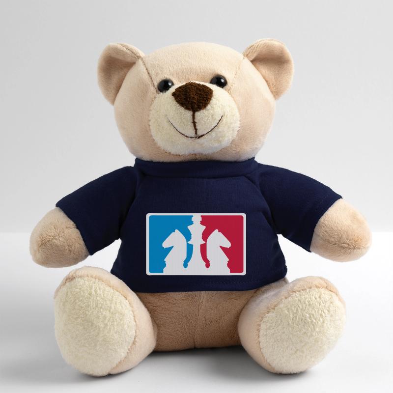 Disziplin Chess Logo Teddy Bear
