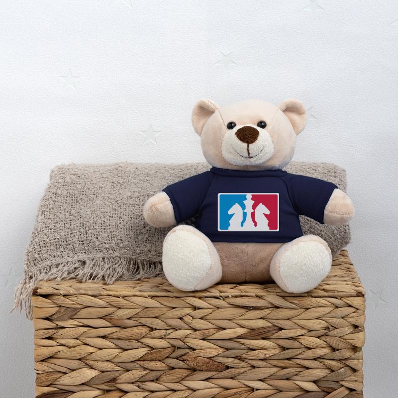Disziplin Chess Logo Teddy Bear