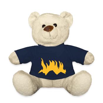 Lagerfeuer Camping Natur Wald Feuer Vektor 3 - Teddy - French Navy - Vorne